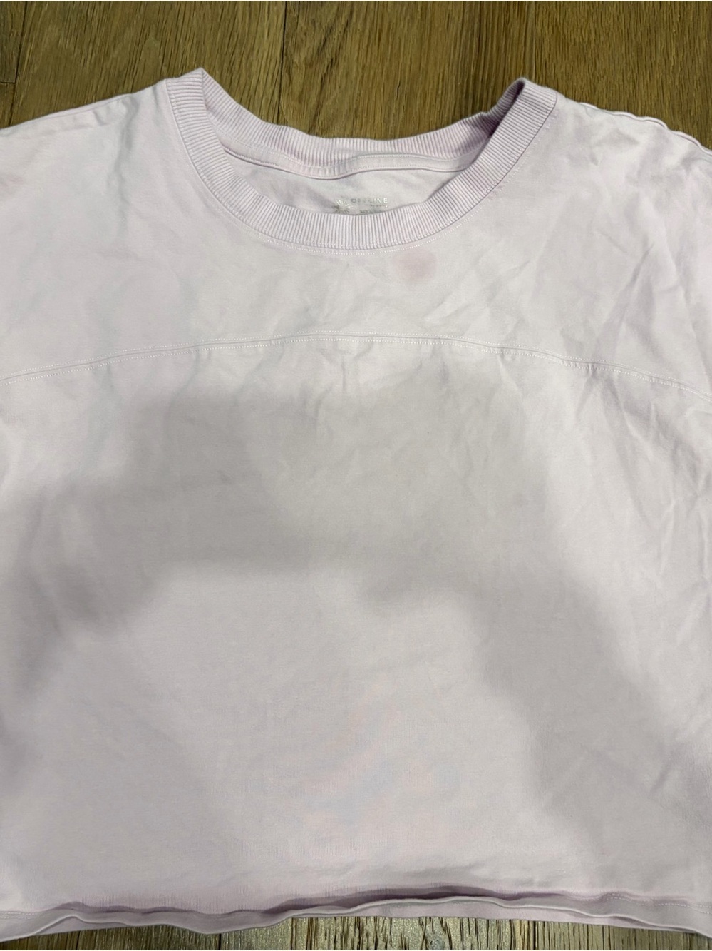 Women’s Short Sleeve Crewneck Tee in Light Pink M